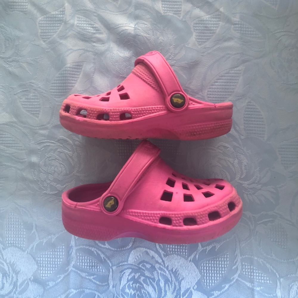 Pink Clogs - Size 9/10 - Picture 2 of 4